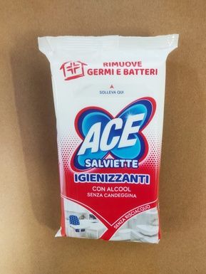 SALVIETTE ACE IGIENIZZANTI (40PZ)