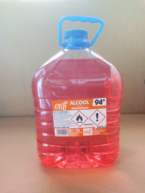 ALCOOL DENATURATO 94% 5L